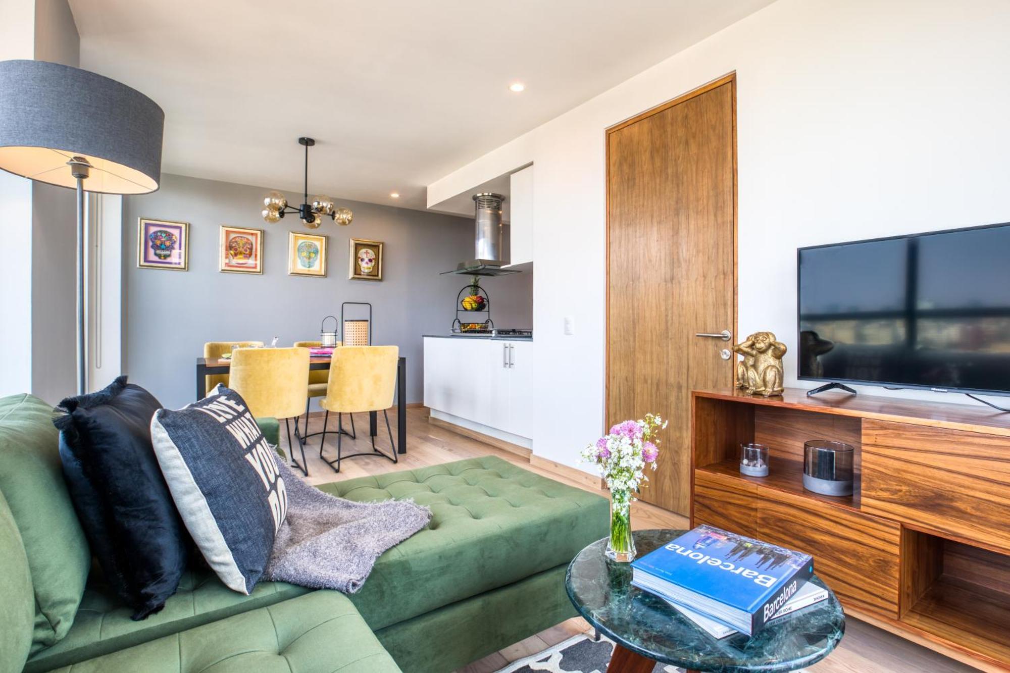 Aparthotel Uliv Polanco Mexiko-Stadt Zimmer foto