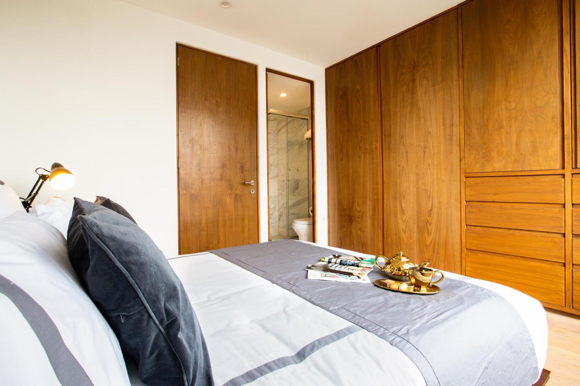 Aparthotel Uliv Polanco Mexiko-Stadt Zimmer foto