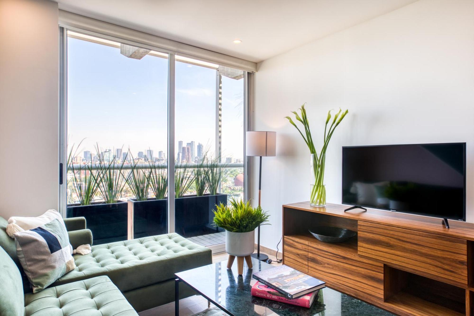 Aparthotel Uliv Polanco Mexiko-Stadt Zimmer foto