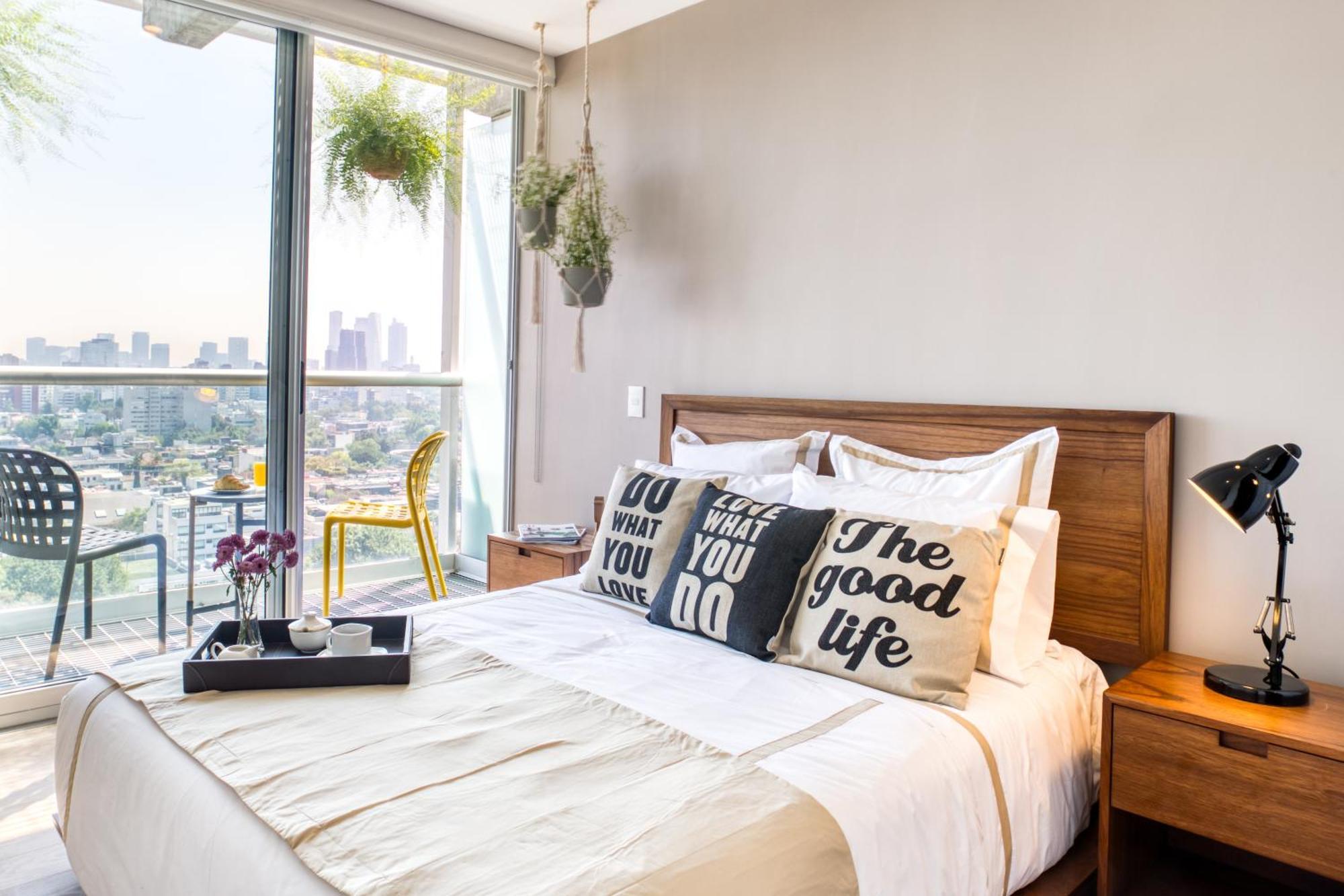 Aparthotel Uliv Polanco Mexiko-Stadt Zimmer foto