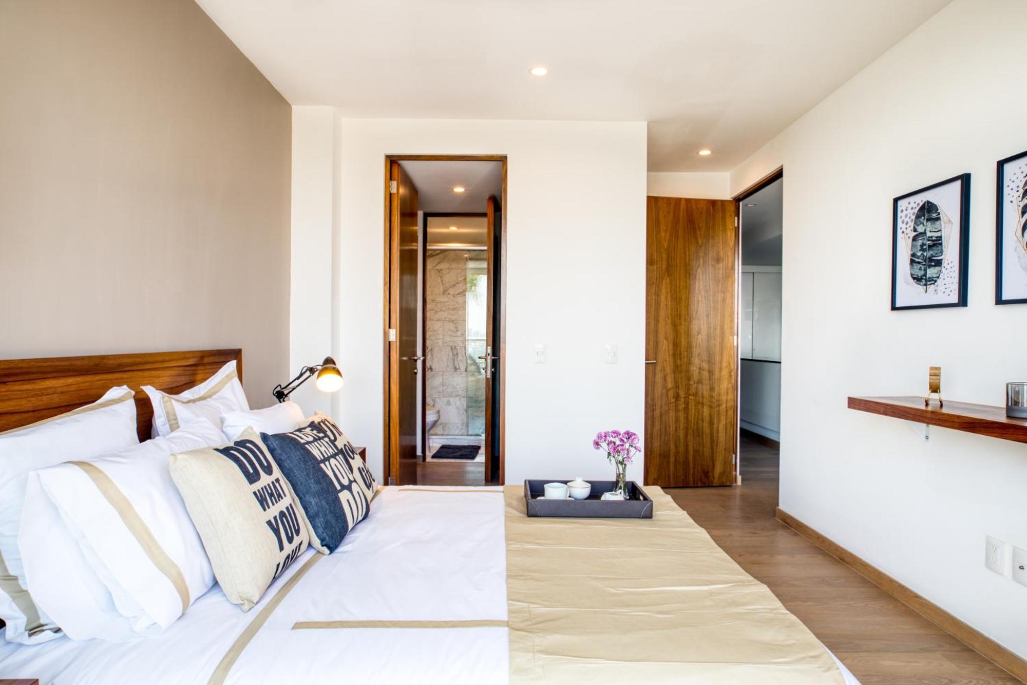 Aparthotel Uliv Polanco Mexiko-Stadt Zimmer foto